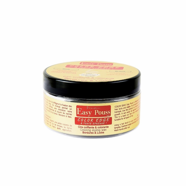 SHANDRANI_PARIS_Easy_Pouss_Color_Edge_tyling_Wax_Black