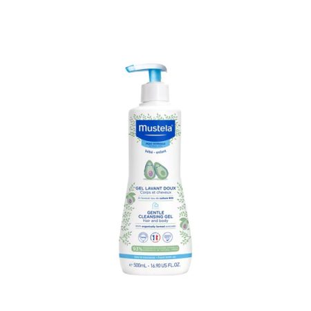 MUSTELA Baby Gentle Cleansing Gel-Baby Hair & Body Wash