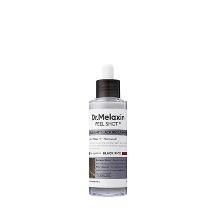DR.MELAXIN Peel Shot Exfoliating Black Rice Ampoule