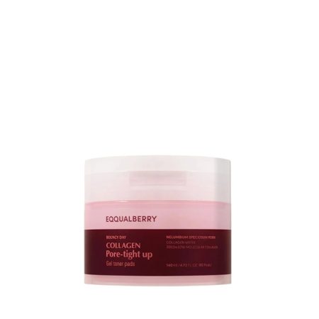 EQQUALBERRY Bouncy Day Collagen Pore Tight Up Gel Toner Pads