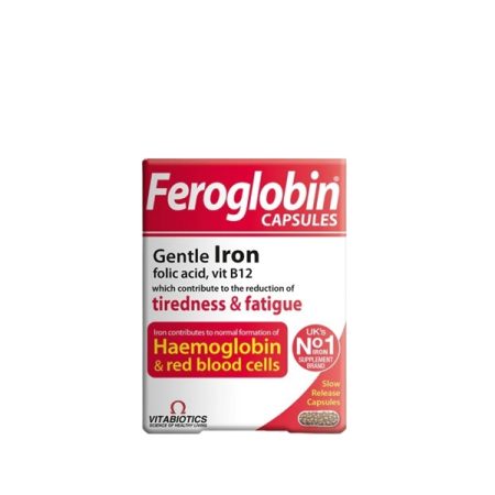 VITABIOTICS Feroglobin B12 Capsules With Iron, Folic Acid & Vitamin B12