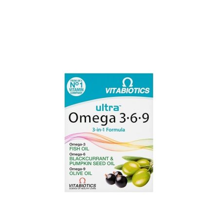 VITABIOTICS Ultra Omega 3-6-9 3-in-1 Formula Capsules