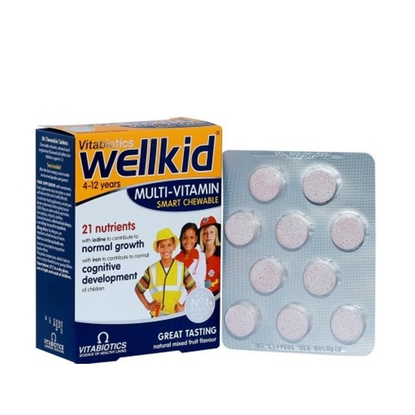 VITABIOTICS_Wellkid_Multi_Vitamin_Smart_Chewable_30tablets