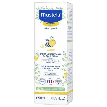 Mustela Baby Nourishing Face COLD Cream – Dry Skin 40ML